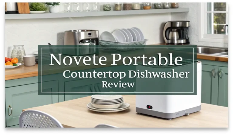 NOVETE Portable Countertop Dishwasher Review: Step-by-Step Guide