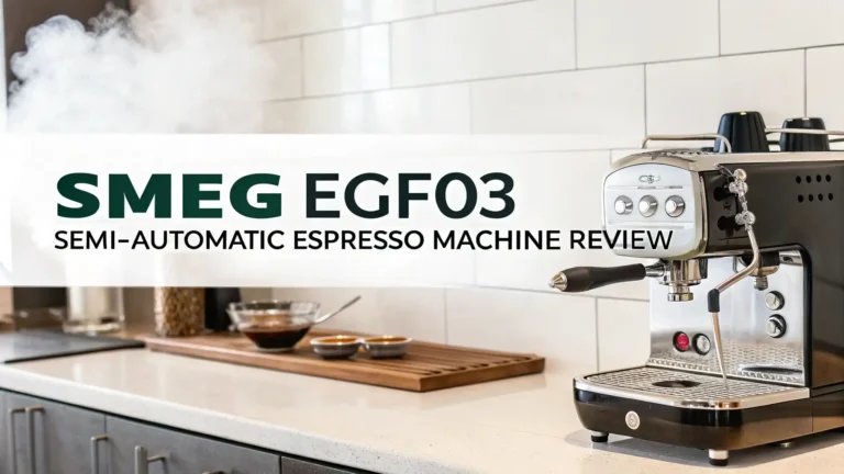 Smeg EGF03 Semi-Automatic Espresso Machine Review: Step-by-Step Guide