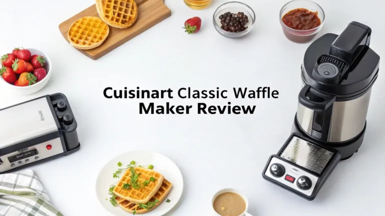 Cuisinart Classic Waffle Maker Review: A Comprehensive Guide