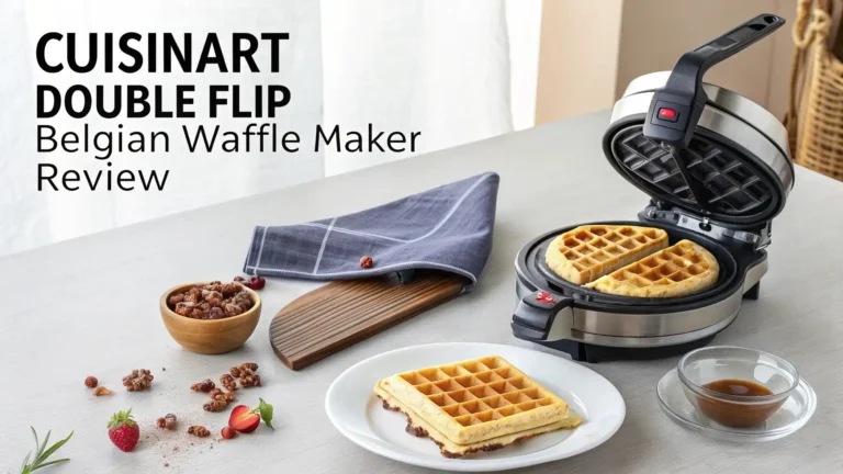 Cuisinart Double Flip Belgian Waffle Maker Review: Your Complete Guide