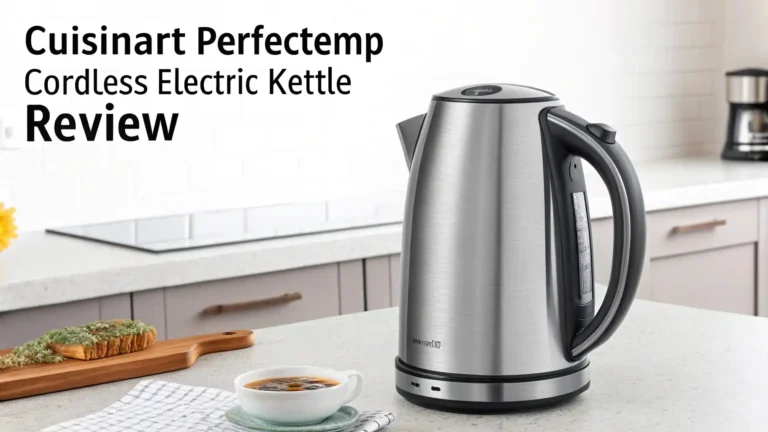 Cuisinart PerfecTemp Cordless Electric Kettle Review: Step-by-Step Guide