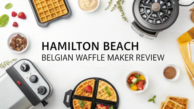 Hamilton Beach Belgian Waffle Maker Review: Your Ultimate Guide
