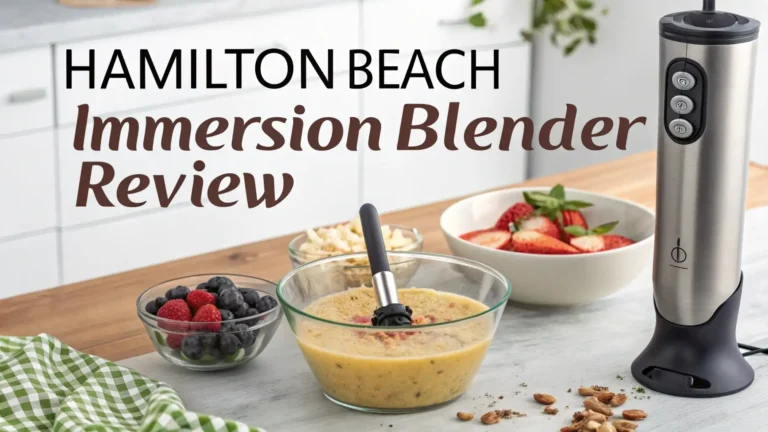 Hamilton Beach Immersion Blender Review: Worth the Price Tag?