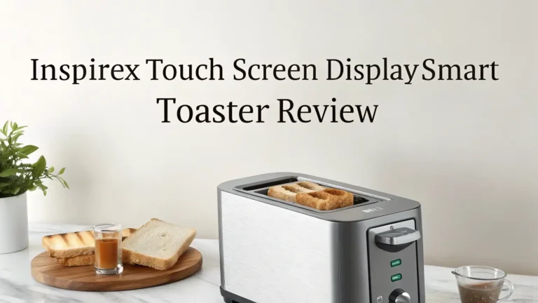 Inspirex Touch Screen Display Smart Toaster Review: Worth the Price Tag?