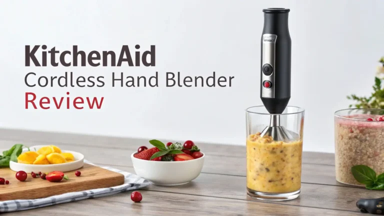 KitchenAid Cordless Hand Blender Review: Your Complete Guide