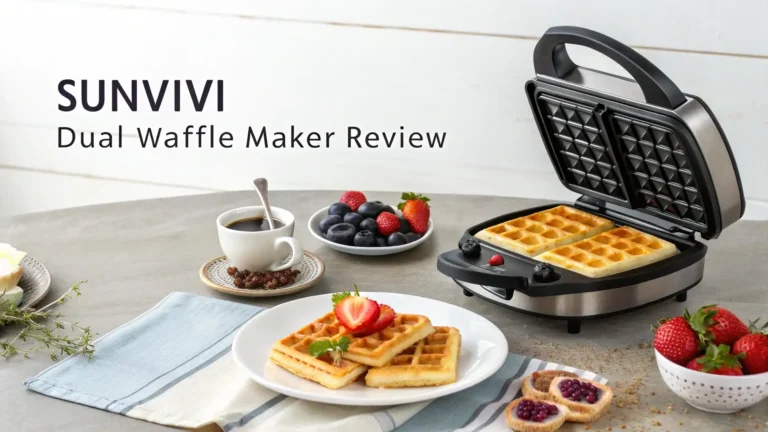 Sunvivi Dual Waffle Maker Review: Your Ultimate Guide