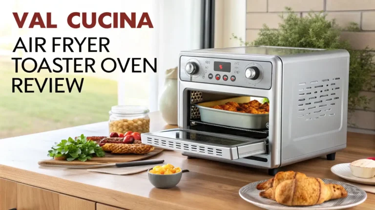 VAL CUCINA Air Fryer Toaster Oven Review: Step-by-Step Guide