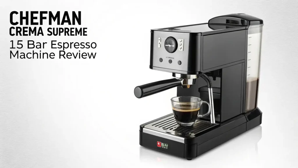 Chefman Crema Supreme 15 Bar Espresso Machine