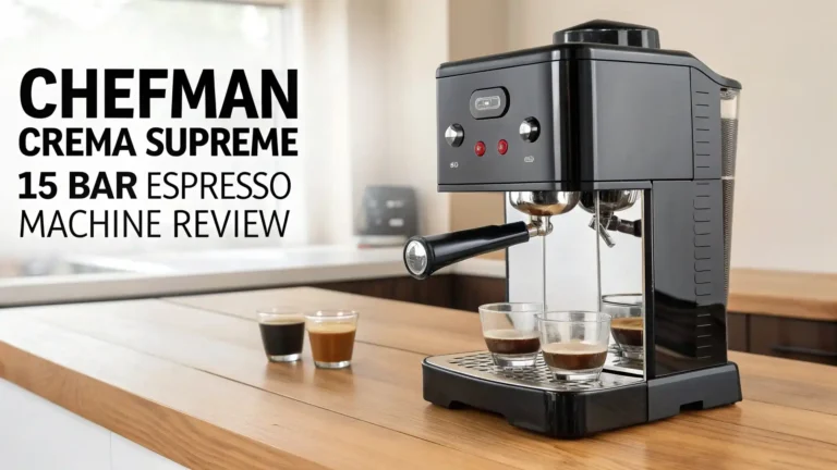 Chefman Crema Supreme 15 Bar Espresso Machine Review 2026