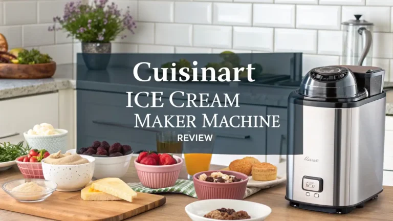 Cuisinart Ice Cream Maker Machine Review 2026: Step-by-Step Guide