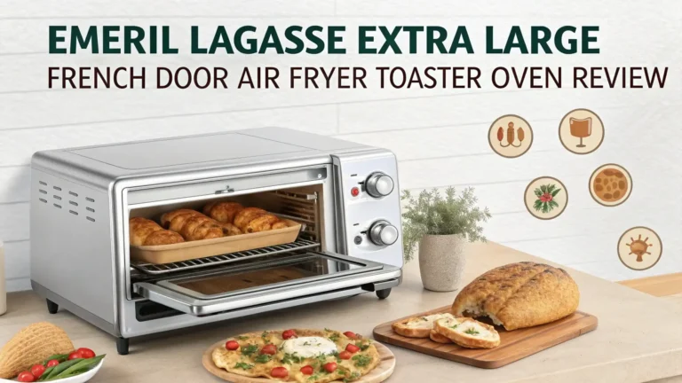Emeril Lagasse Extra Large French Door Air Fryer Toaster Oven Review
