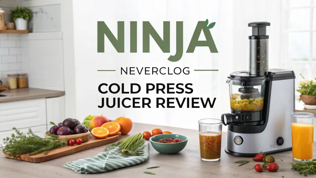 Ninja NeverClog Cold Press Juicer