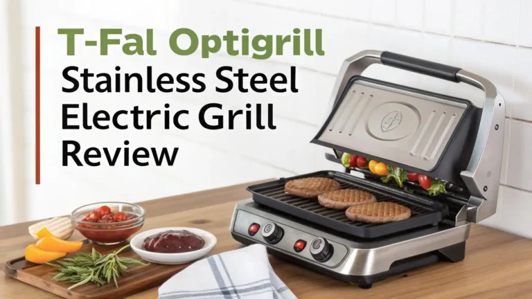 T-Fal OptiGrill Stainless Steel Electric Grill Review 2026: Complete Guide