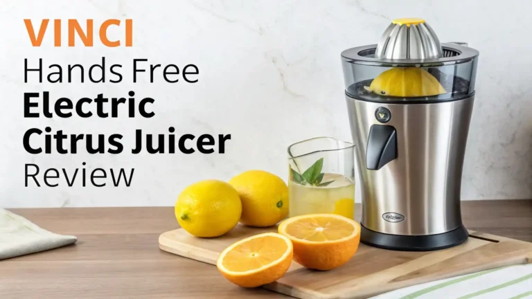 Vinci Hands Free Electric Citrus Juicer Review: Step-by-Step Guide