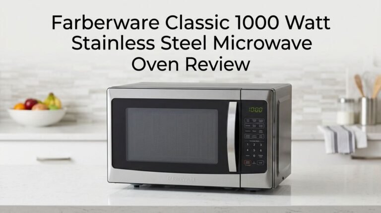 Farberware Classic 1000 Watt Stainless Steel Microwave Oven Review 2026