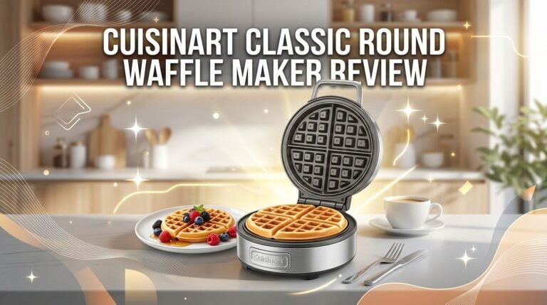 Cuisinart Classic Round Waffle Maker Review 2026: Worth Buying?