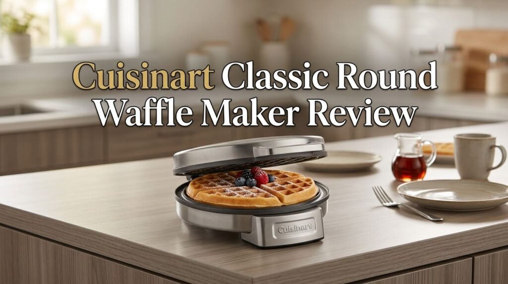 Cuisinart Classic Round Waffle Maker