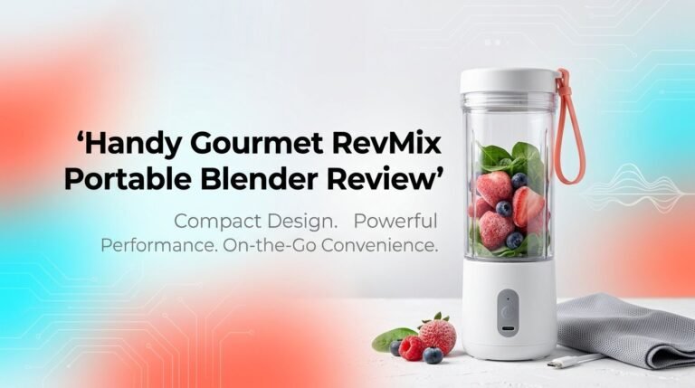 Handy Gourmet RevMix Portable Blender Review 2026