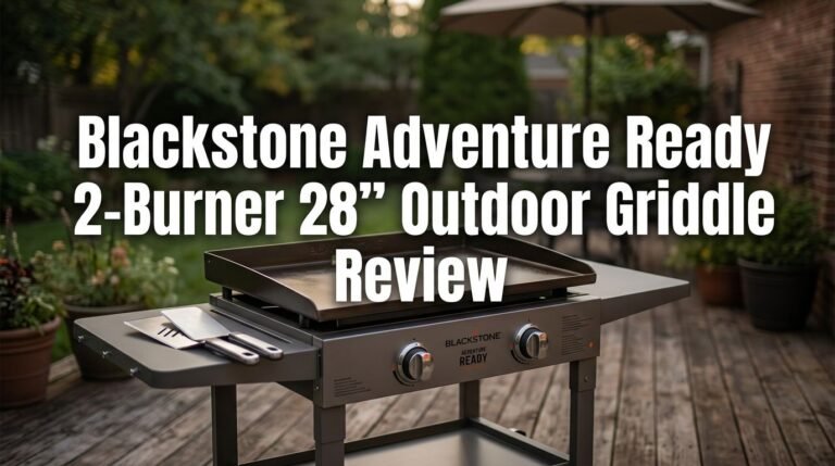 Blackstone Adventure Ready 2-Burner 28″ Outdoor Griddle Review 2026