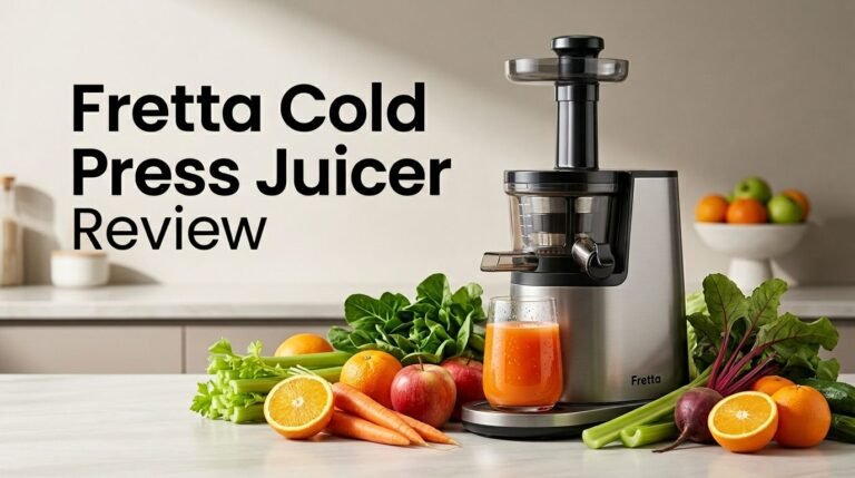 Fretta Cold Press Juicer Review 2026: Does It Clog?