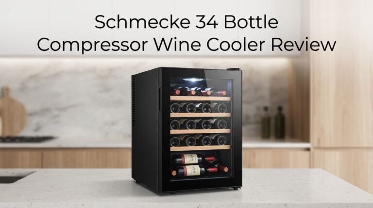 Schmecke 34 Bottle Compressor Wine Cooler Review 2026