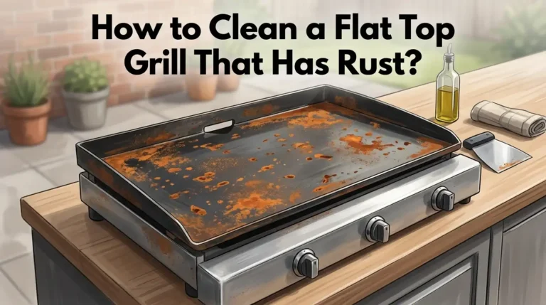 How to Clean a Flat Top Grill That Has Rust? A Complete Guide