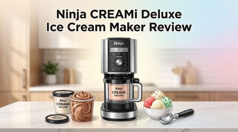 Ninja CREAMi Deluxe Ice Cream Maker Review 2026