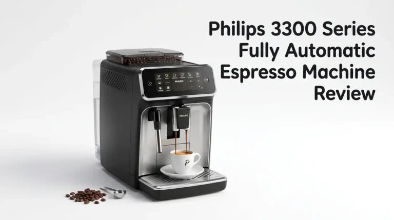 Philips 3300 Series Fully Automatic Espresso Machine Review 2026