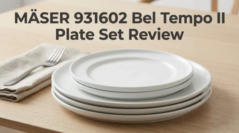 MÄSER 931602 Bel Tempo II Plate Set Review 2026