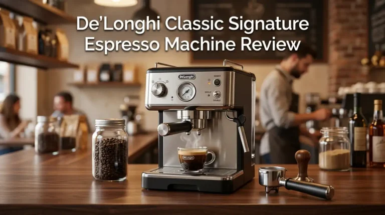 De’Longhi Classic Signature Espresso Machine Review: Worth It?