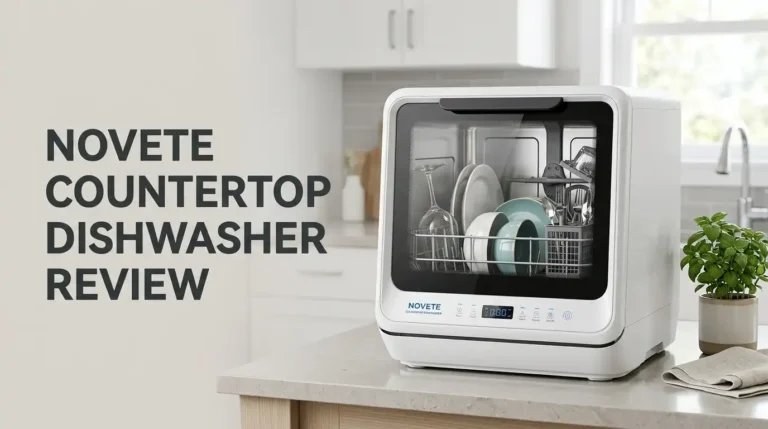 Novete Countertop Dishwasher Review: Compact Cleaning