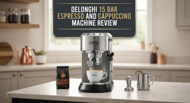 DeLonghi 15 Bar Espresso and Cappuccino Machine Review