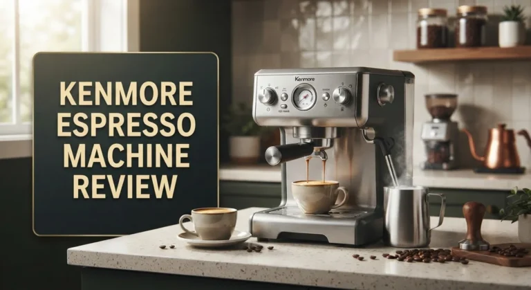 Kenmore Espresso Machine Review: Performance & Comparison