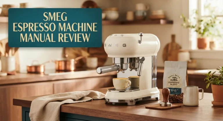SMEG EGF03 Espresso Machine Manual Review 2026