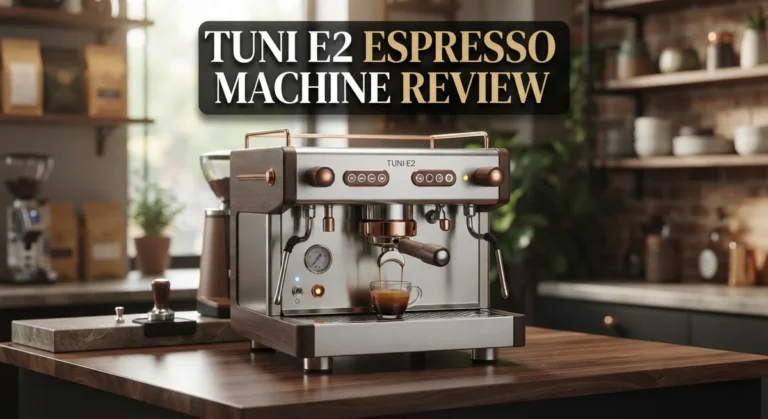 Tuni E2 Espresso Machine Review: Live Up To The Hype?