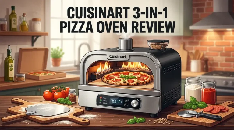 Cuisinart 3-in-1 Pizza Oven Review: Is It Worth Buying?