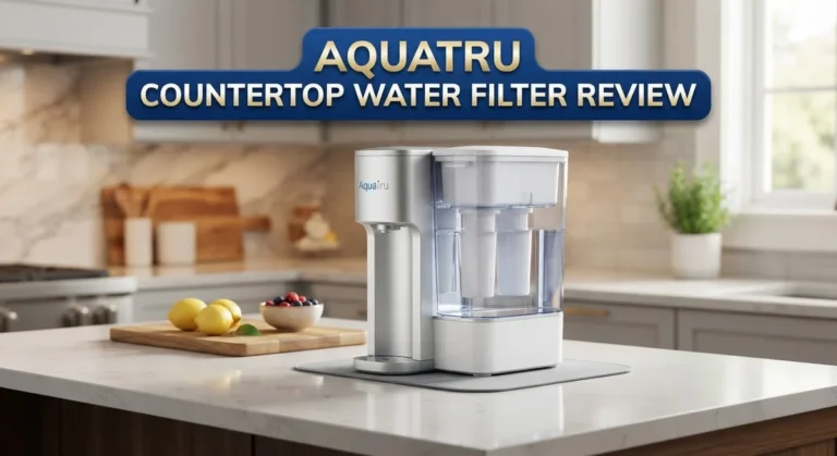 AquaTru Countertop Water Filter Review: 4-Stage Reverse Osmosis System