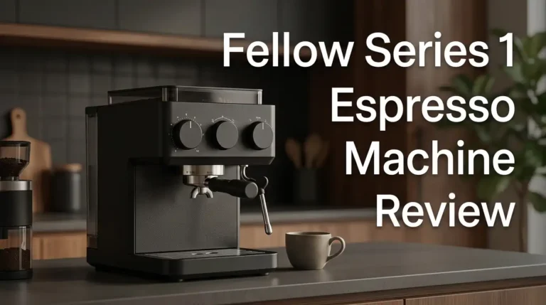 Fellow Series 1 Espresso Machine Review: Features, Performance & Verdict
