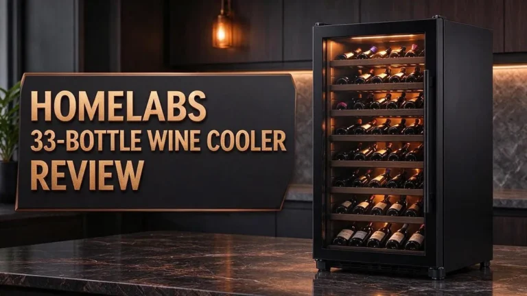 hOmeLabs Wine Cooler Review: Capacity, Cooling, Design & Buyer’s Guide