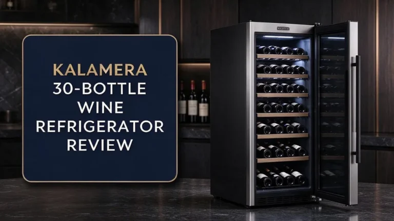 Kalamera 30-Bottle Wine Refrigerator Review: Capacity, Features, and Verdict